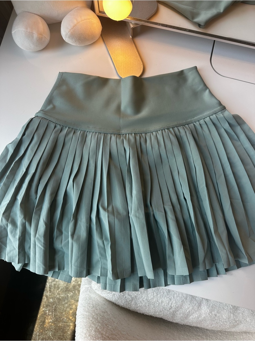 Alo Grand Slam Pleated Tennis Skirt